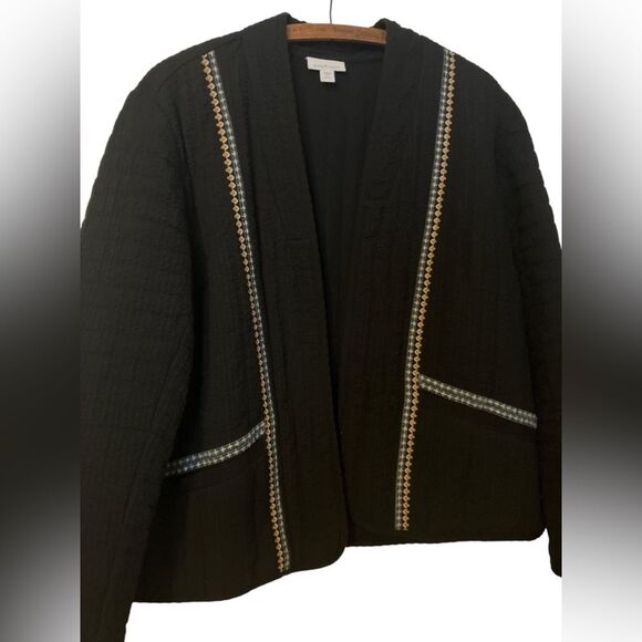 J Jill Elements Quilted Jacket Size L - Picture 1 of 6